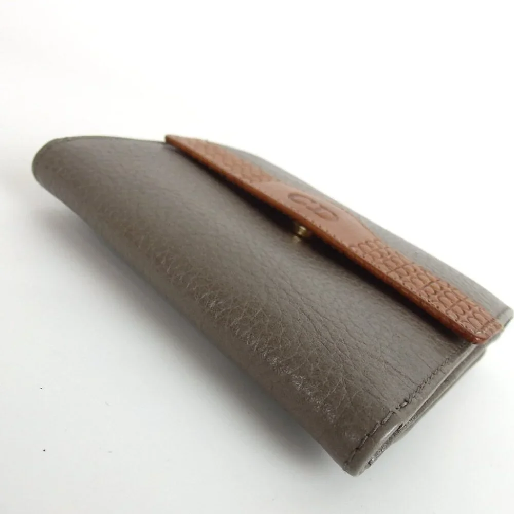 Authentic Christian Dior wallet leather [Used]